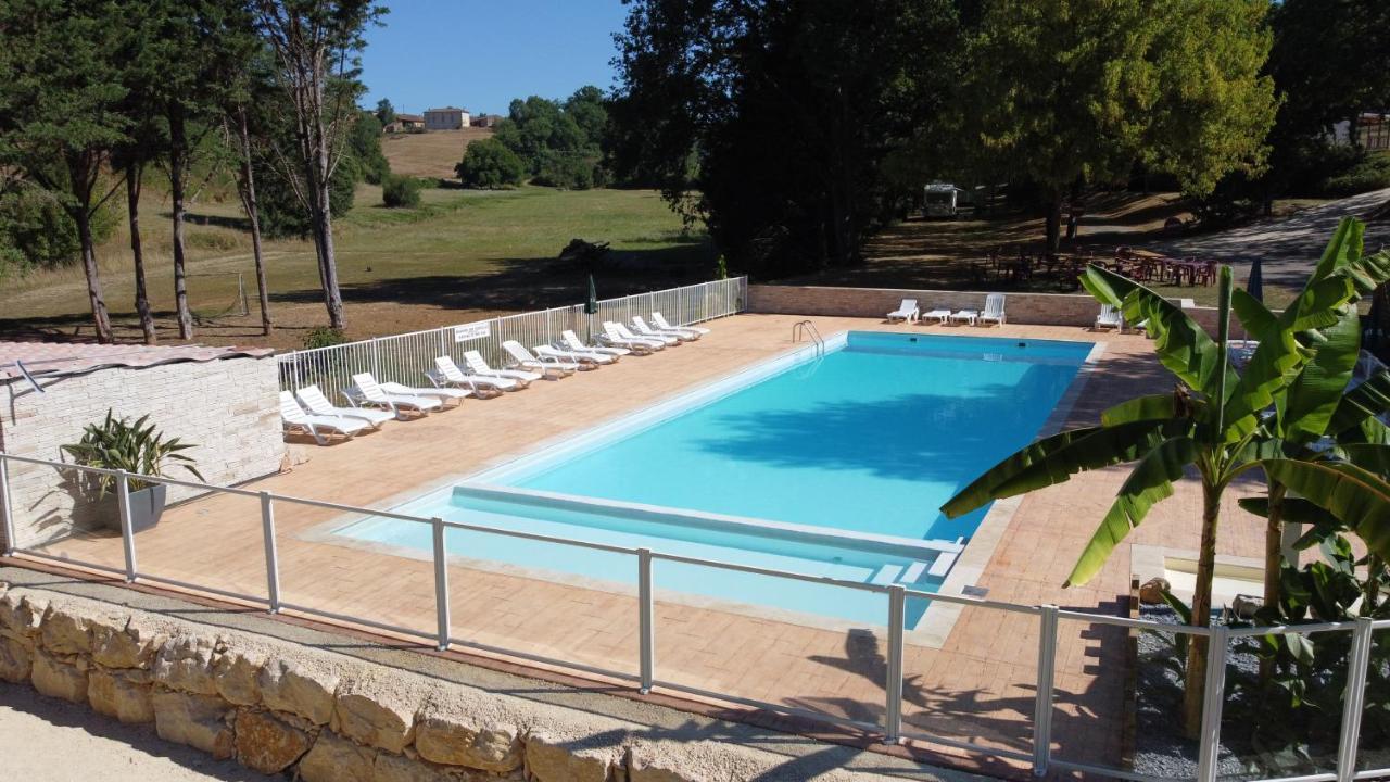 Camping Nature Le Valenty Mobil-Home-Dordogne Panoramique Clim Piscine Soturac Esterno foto