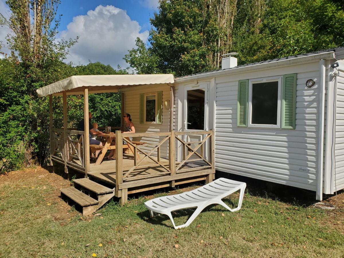 Camping Nature Le Valenty Mobil-Home-Dordogne Panoramique Clim Piscine Soturac Esterno foto