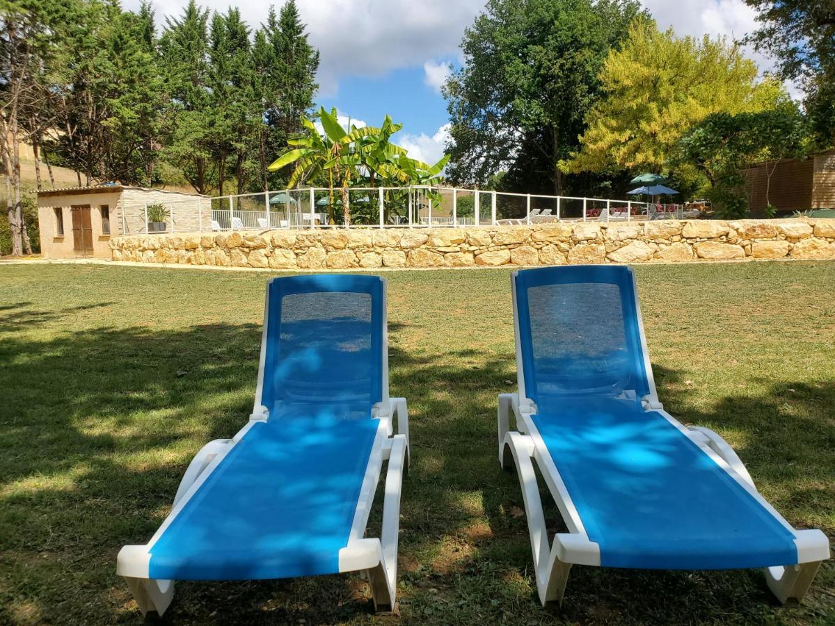 Camping Nature Le Valenty Mobil-Home-Dordogne Panoramique Clim Piscine Soturac Esterno foto
