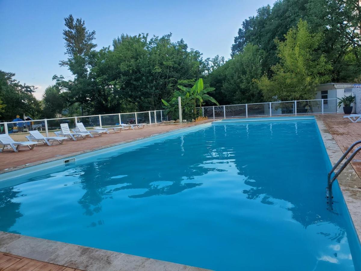 Camping Nature Le Valenty Mobil-Home-Dordogne Panoramique Clim Piscine Soturac Esterno foto
