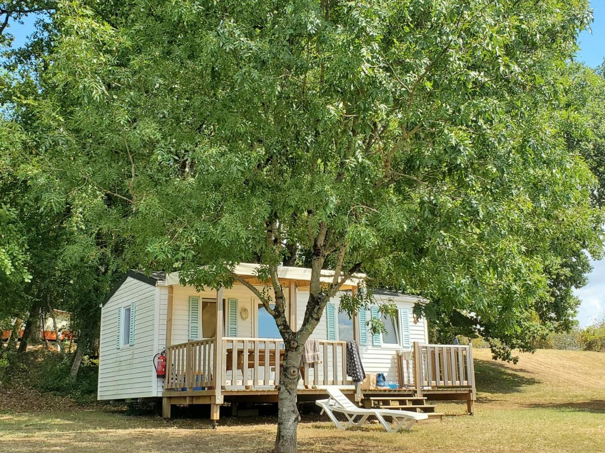 Camping Nature Le Valenty Mobil-Home-Dordogne Panoramique Clim Piscine Soturac Esterno foto