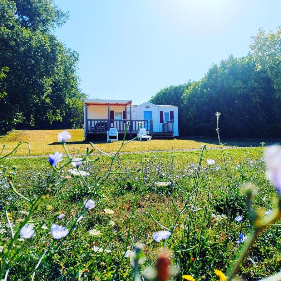 Camping Nature Le Valenty Mobil-Home-Dordogne Panoramique Clim Piscine Soturac Esterno foto