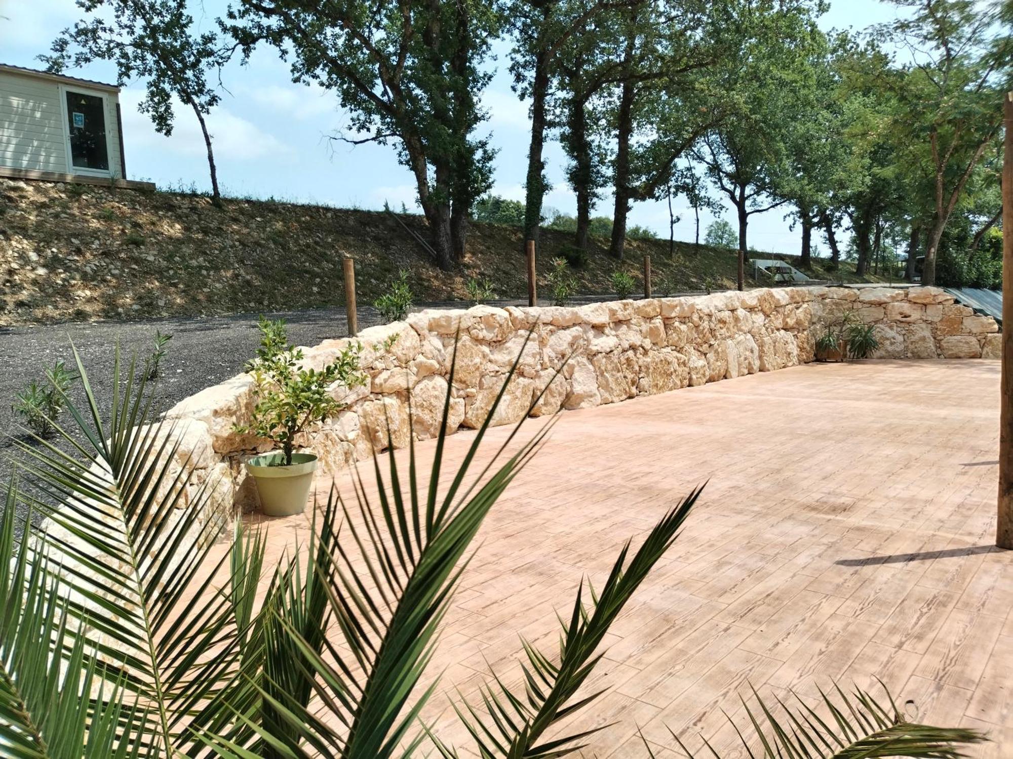 Camping Nature Le Valenty Mobil-Home-Dordogne Panoramique Clim Piscine Soturac Esterno foto