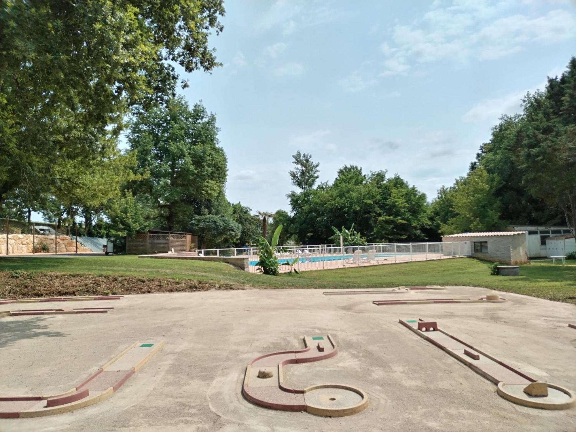 Camping Nature Le Valenty Mobil-Home-Dordogne Panoramique Clim Piscine Soturac Esterno foto