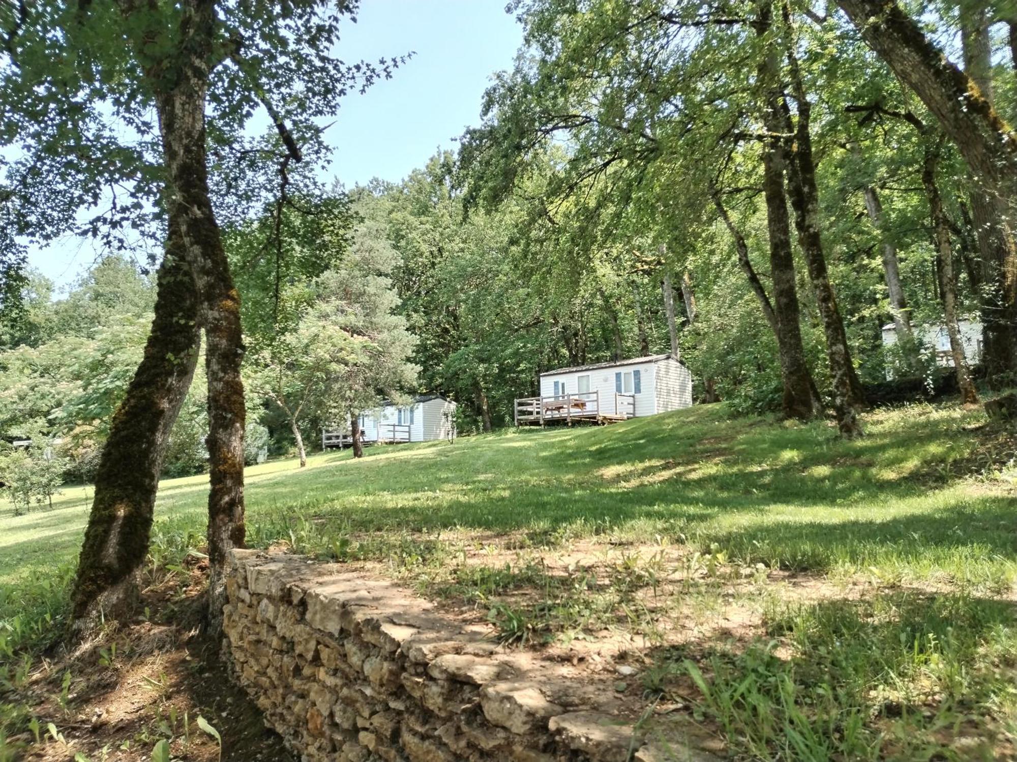 Camping Nature Le Valenty Mobil-Home-Dordogne Panoramique Clim Piscine Soturac Esterno foto