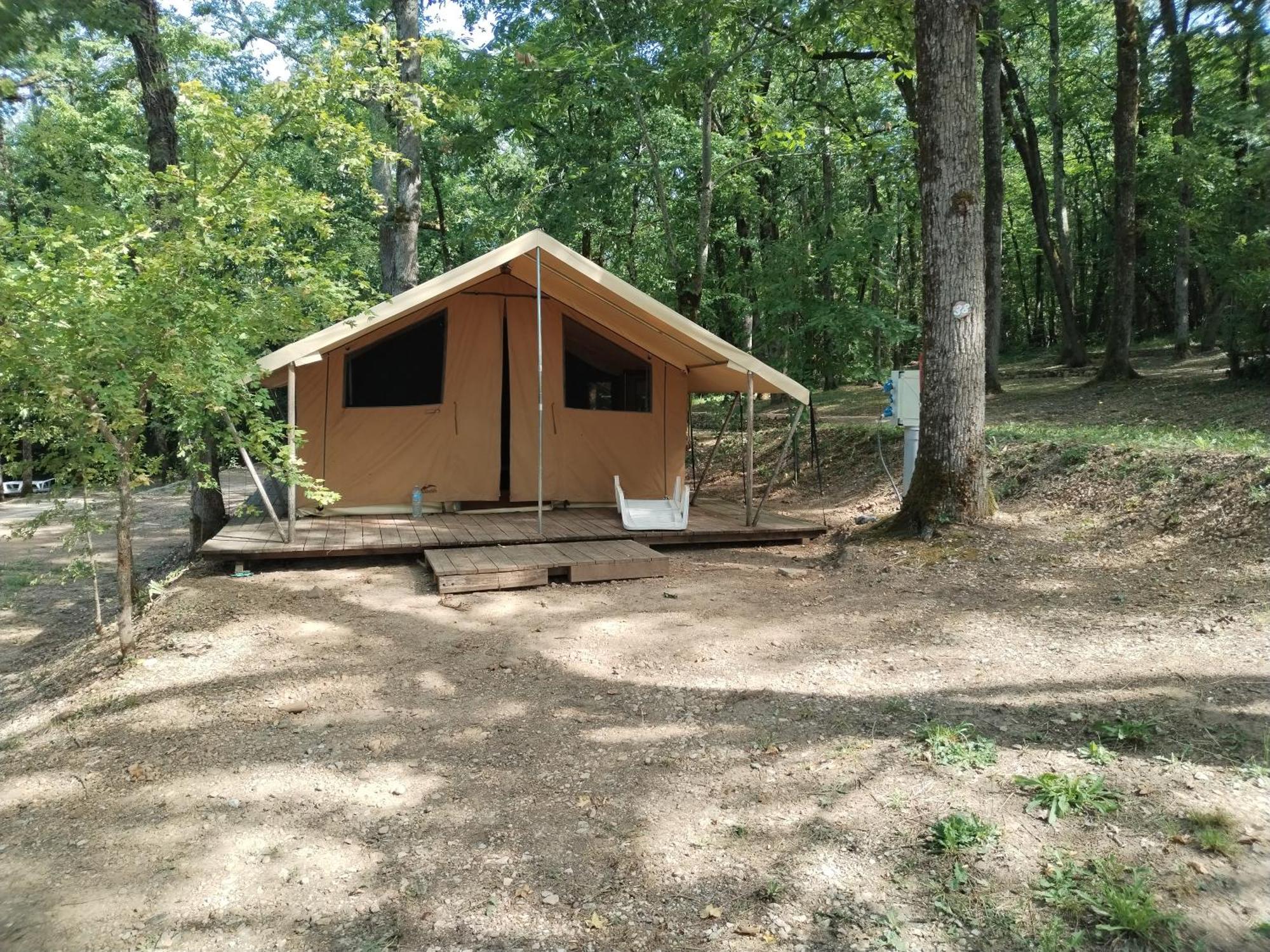 Camping Nature Le Valenty Mobil-Home-Dordogne Panoramique Clim Piscine Soturac Esterno foto
