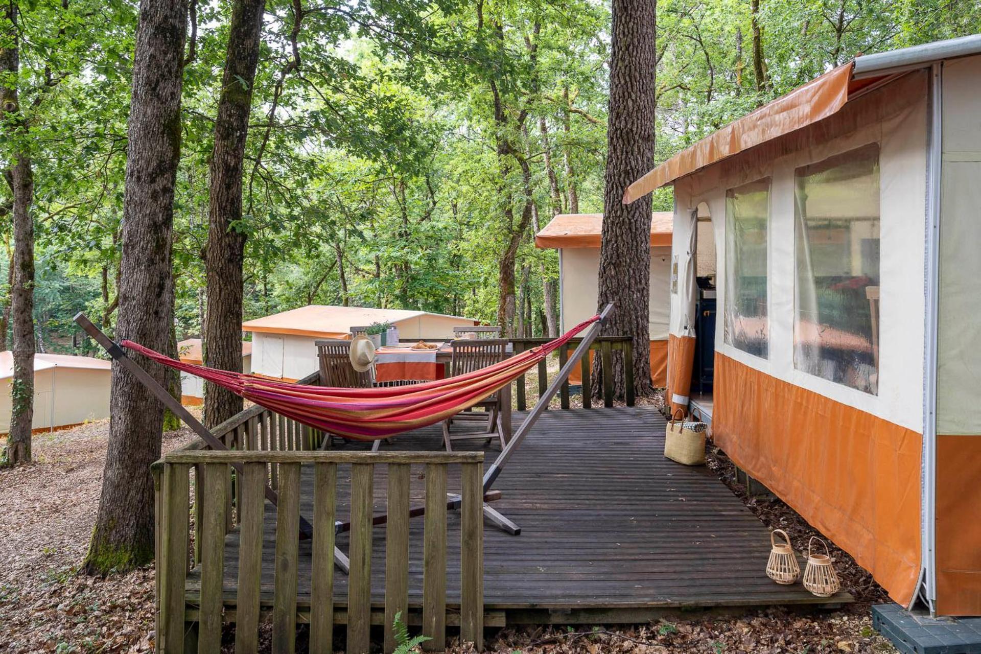 Camping Nature Le Valenty Mobil-Home-Dordogne Panoramique Clim Piscine Soturac Esterno foto