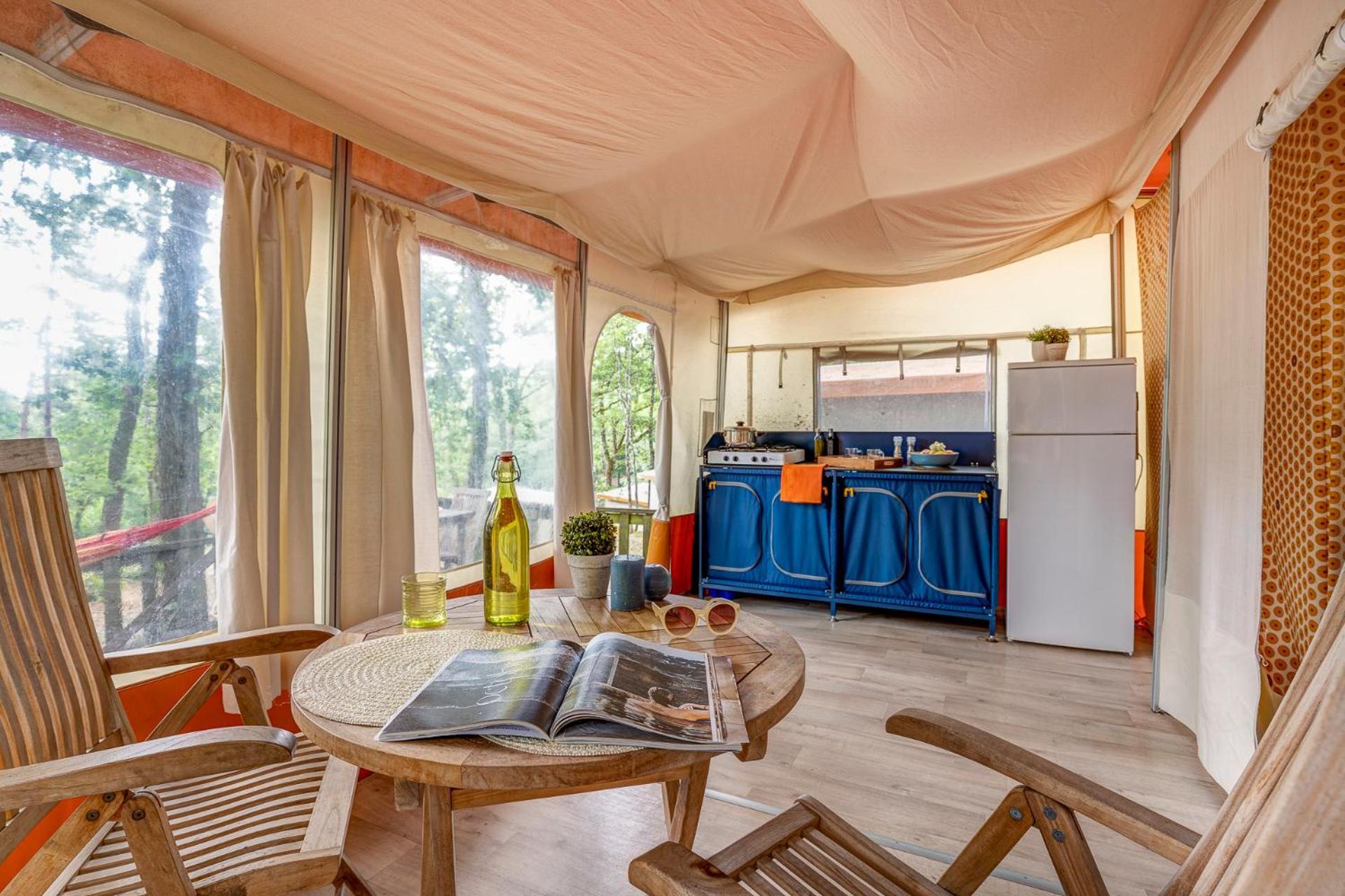 Camping Nature Le Valenty Mobil-Home-Dordogne Panoramique Clim Piscine Soturac Esterno foto
